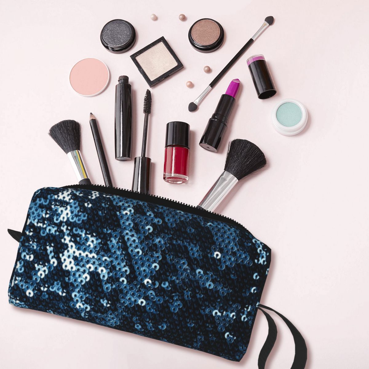 Travel Blue Sequins Glitter Ed – Beauty Makeup Edit recenzja i cena