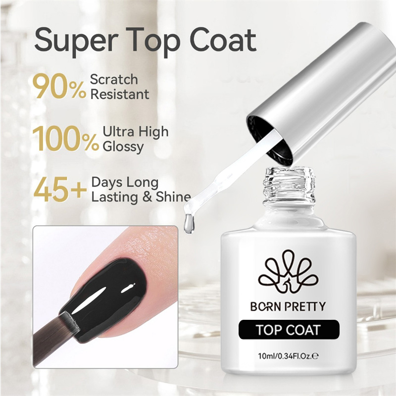 BORN PRETTY Super Top Coat and – Nail Dehydrator Primer recenzja i cena