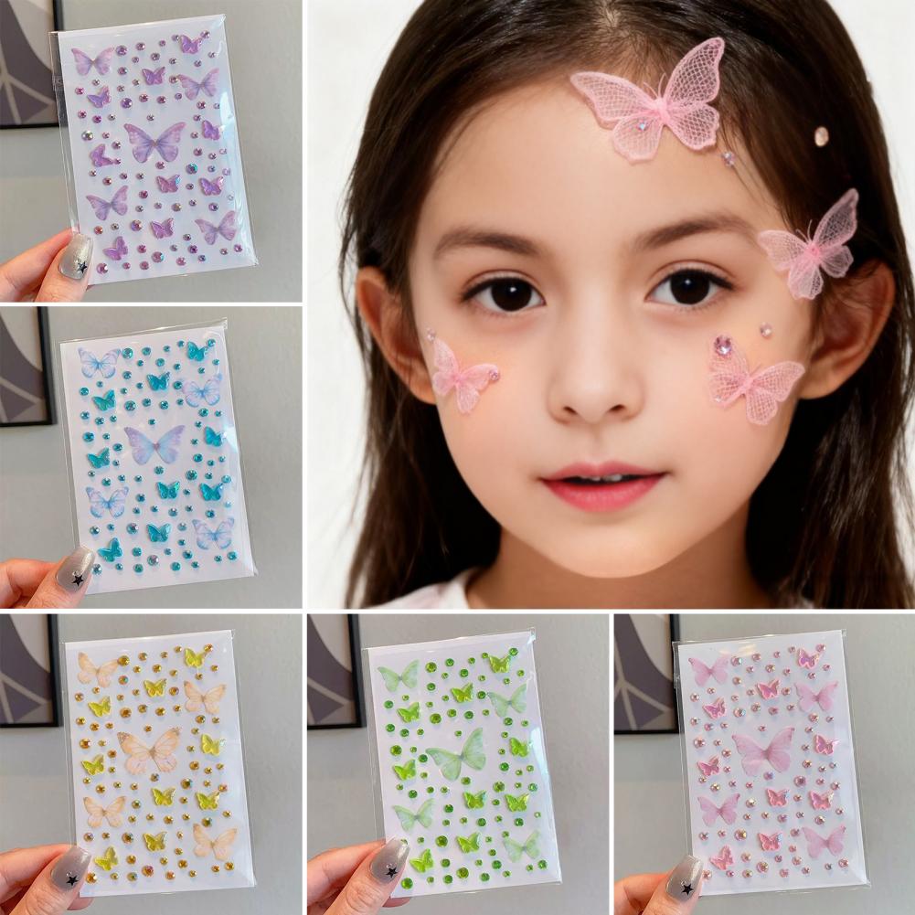 Cartoon Butterfly Rhinestone F – Beauty Makeup Kids recenzja i cena
