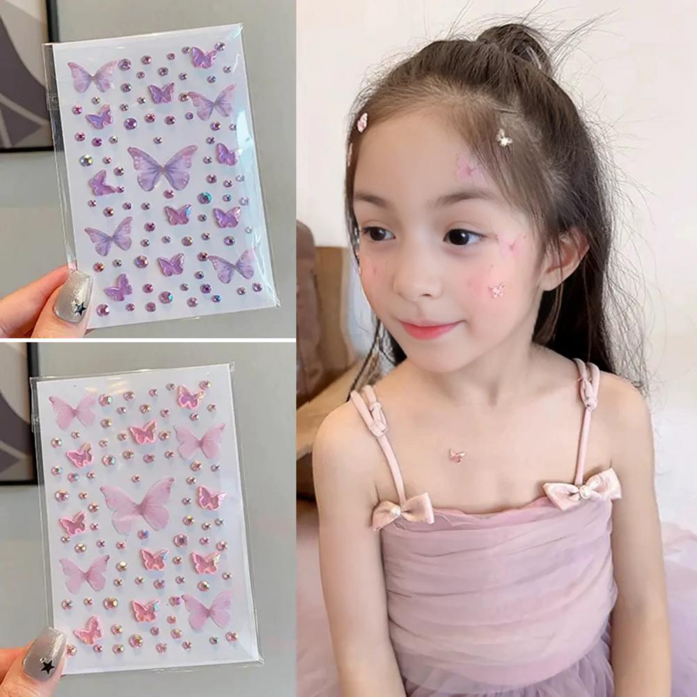 Cartoon Butterfly Rhinestone F – Beauty Makeup Kids recenzja i cena