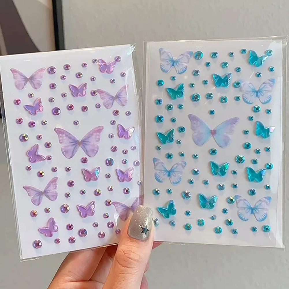 Cartoon Butterfly Rhinestone F – Beauty Makeup Kids recenzja i cena