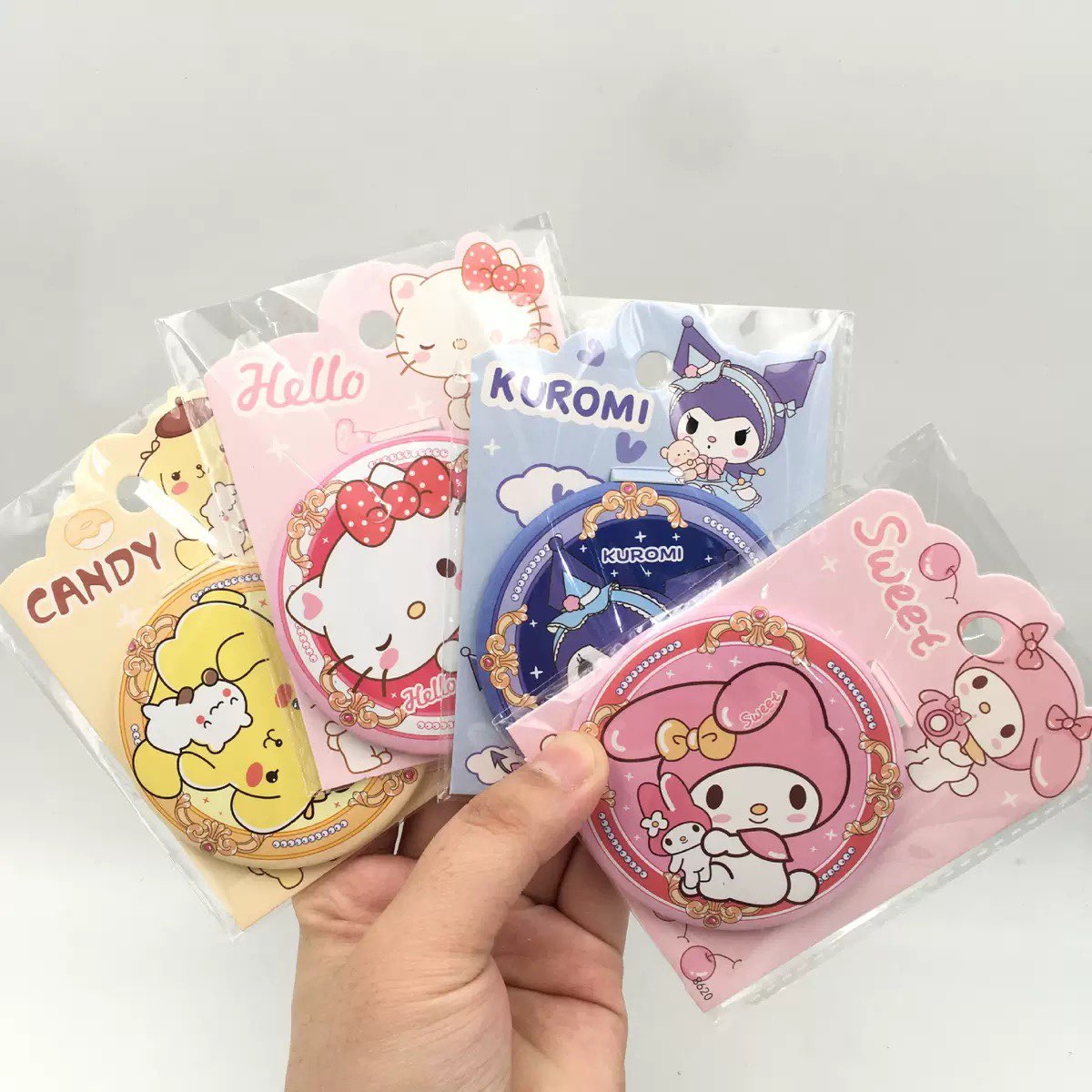 Sanrio Mini Mirror Kuromi My M – Beauty Makeup Kit For Kids recenzja i cena