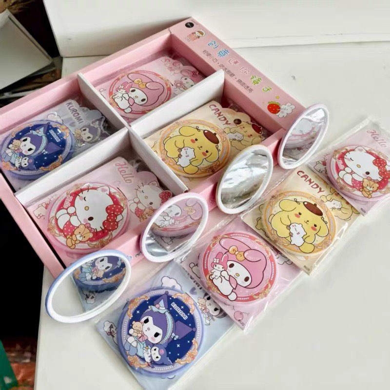 Sanrio Mini Mirror Kuromi My M – Beauty Makeup Kit For Kids recenzja i cena
